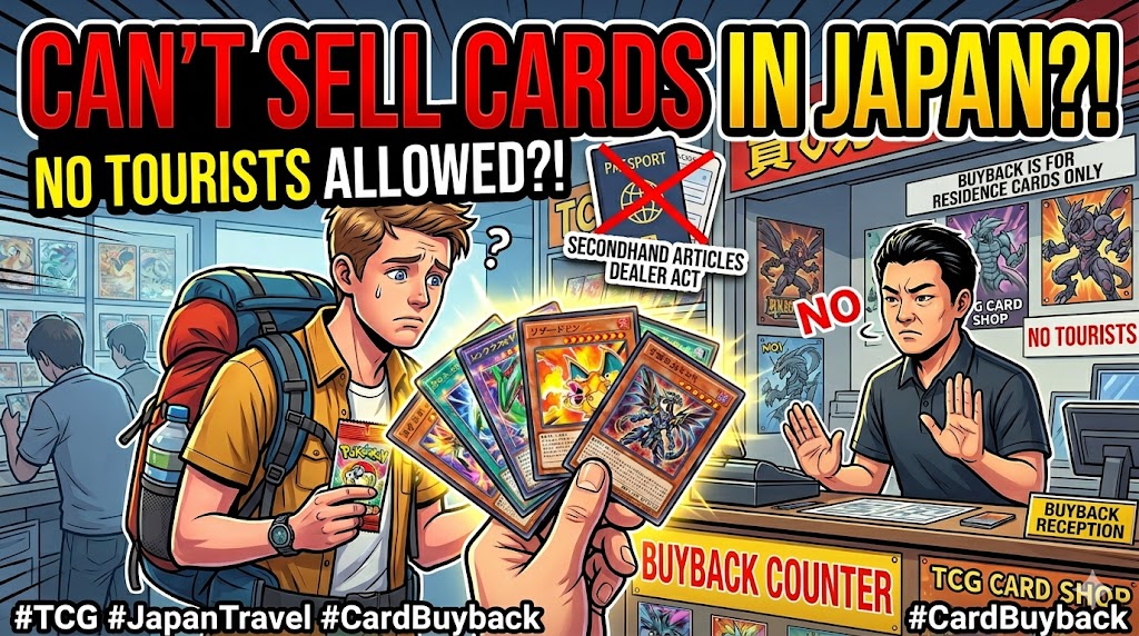 Can Foreign Tourists Sell or Trade Cards at Shops in Japan? The Reality of Japan's TCG Buyback System