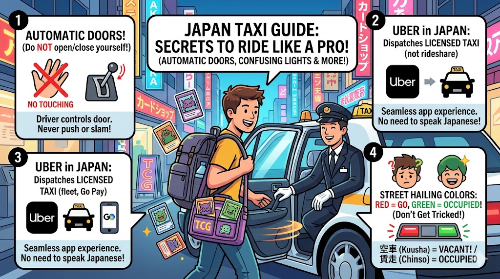 Don't Touch the Door! A Smart Guide to Taxis and Ride-Hailing (Uber, GO) in Japan