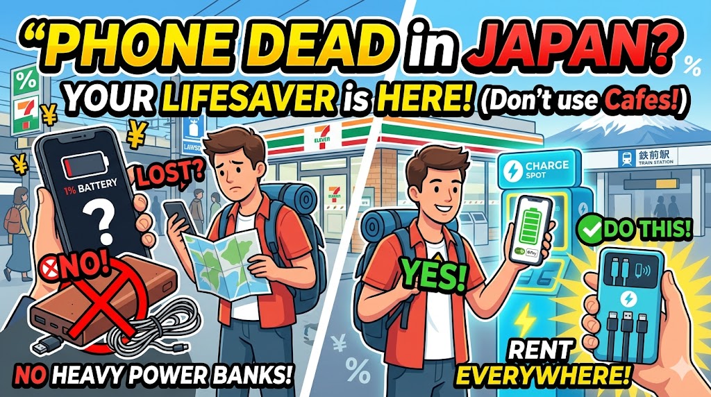 Travel Light, Stay Charged: The Ultimate Guide to "ChargeSPOT" Power Banks in Japan