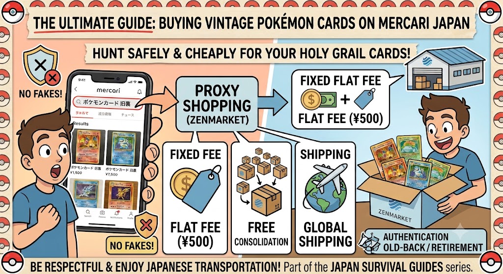 The Ultimate Guide to Buying Vintage Pokémon Cards on Mercari Japan (Safely & Cheaply)